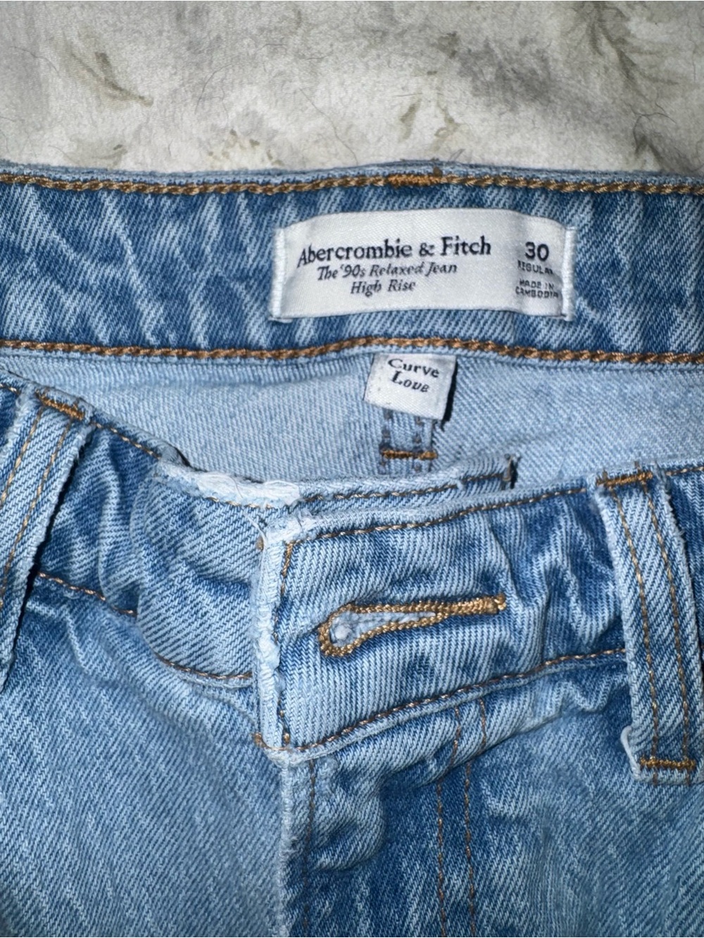 Curve Love 90s high rise relaxed jeans - Picture 4 of 6